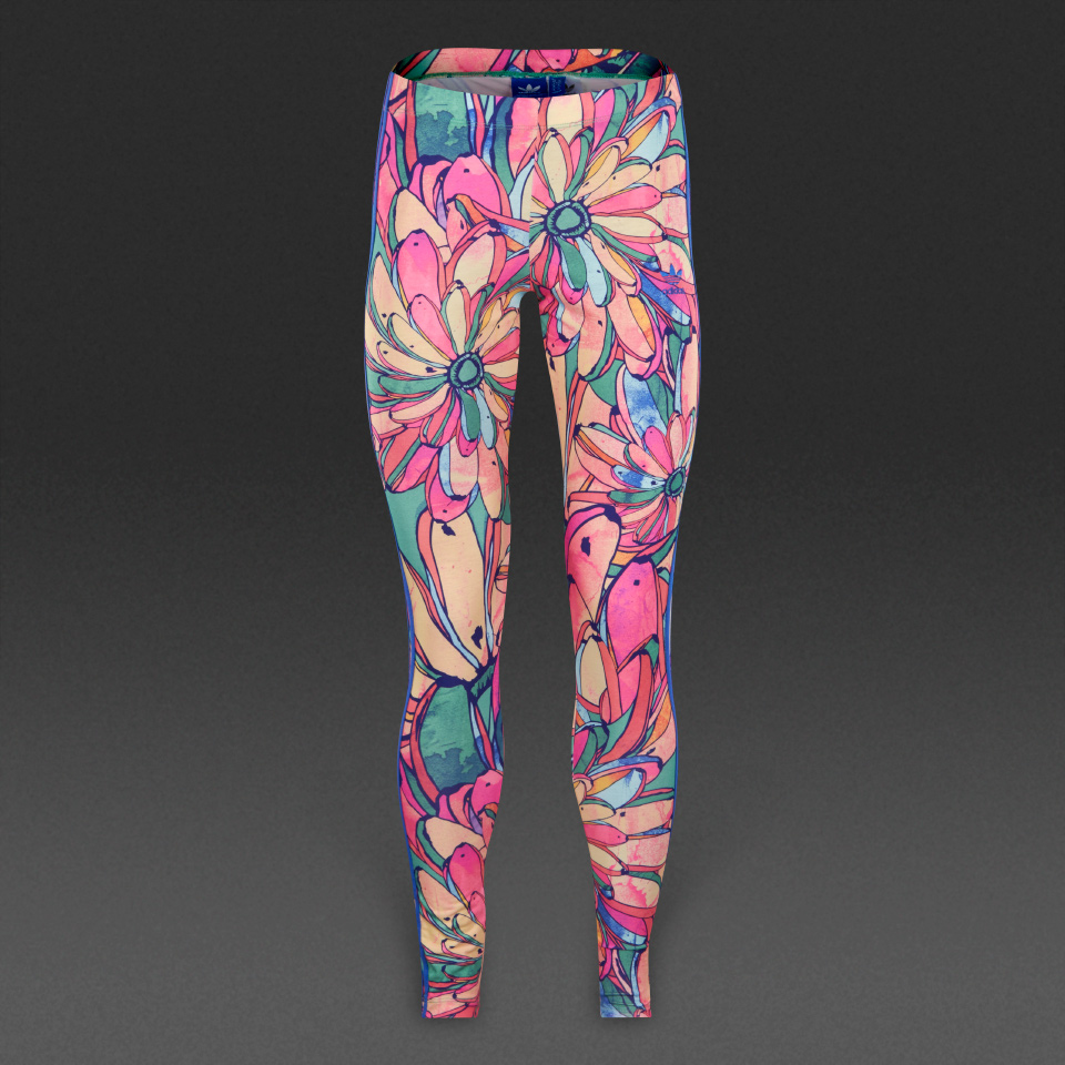 Adidas Originals Bananas 3 Stripes Leggings Multicolor for Women